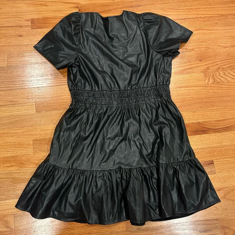 Somerset vegan leather dress - Picture 4 of 4